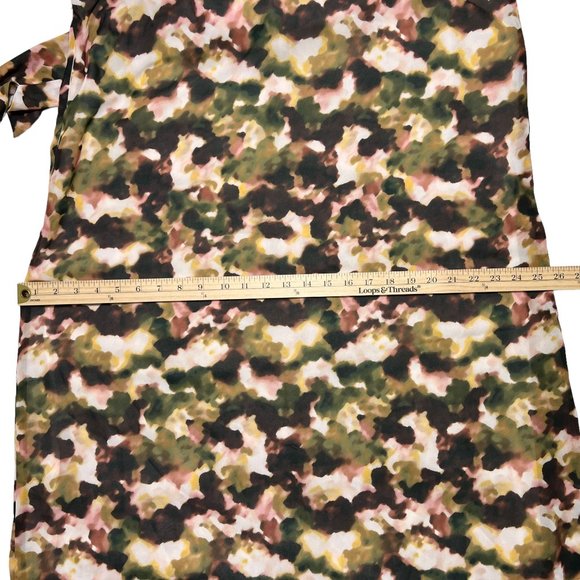 T TAHARI NWT Size 12 Zippered Side Neck Tie Lined Sleeveless Mock Neck D… - Picture 14 of 14